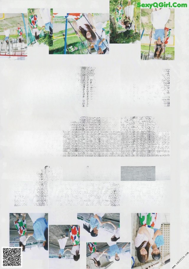 A page from a magazine with a bunch of pictures on it.